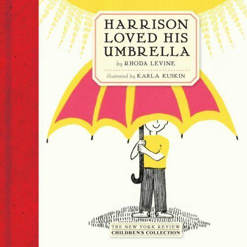 Harrison Adores His Hardback Umbrella Storybook