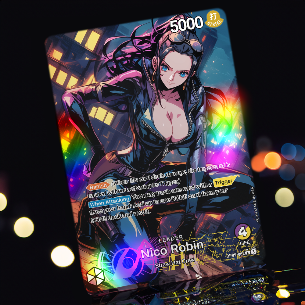 Robin - One Piece - Custom Leader - OP09 - Variant Z