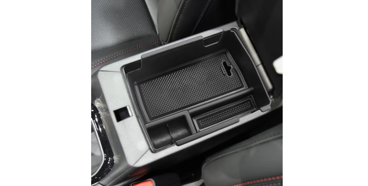For Alfa Romeo Tonale Center Console Organizer Tray Storage Box Black