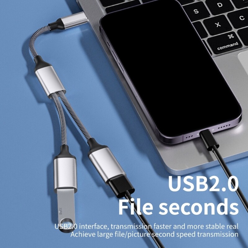 USB Splitter Cable Cable and Transfer Data with Convenience