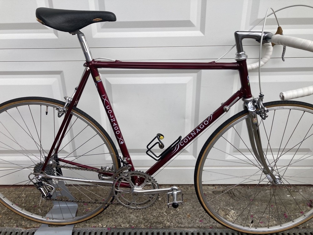 Colnago ESA Mexico Road Bike with Campagnolo Super Record & Nisi  Clinchers 56cm