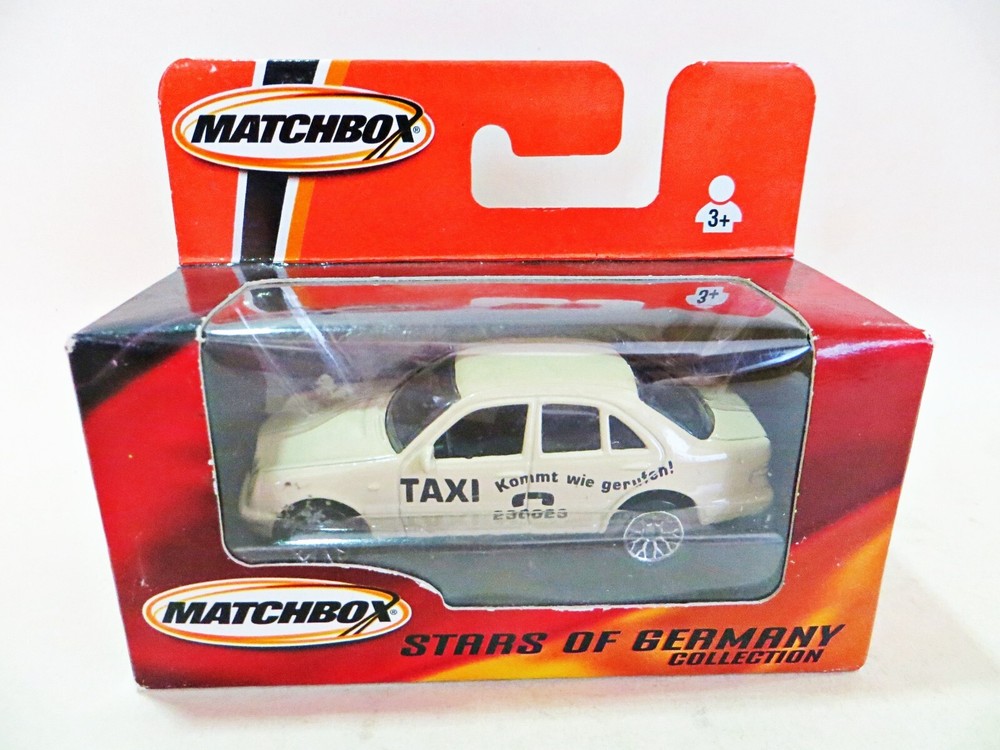 MATCHBOX STARS OF GERMANY 5 'MERCEDES-BENZ TAXI CAB'.  1:64 MIB/BOXED