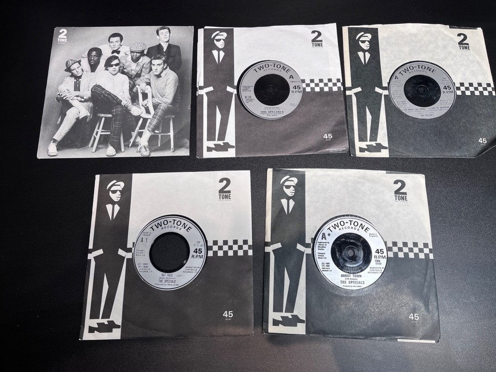 5 Original The Specials Two Tone Paper Label  7