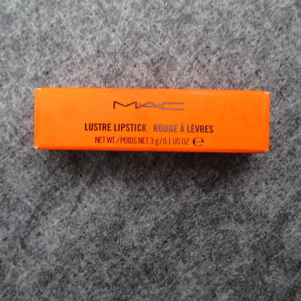 MAC Lustre Lipstick Astral 0.1 oz New Sheer Shine Limited Edition