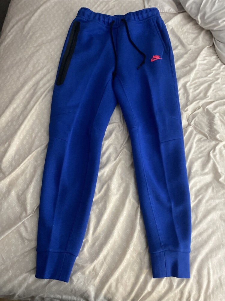 Nike NSW Tech Fleece Jogger Pants Neapolitan Pink Royal Blue FZ4710-480 Mens L
