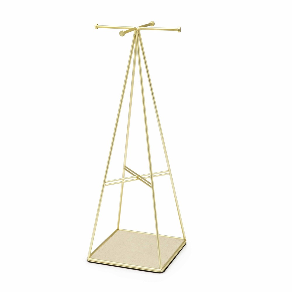 Umbra Prisma Brass Jewelry Holder 4-15/16