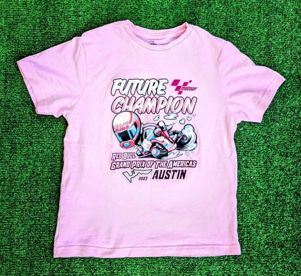 MotoGP Girls Sz8 M Austin Red Bull Gran Prix of the Americas COTA Race 2023 EUC