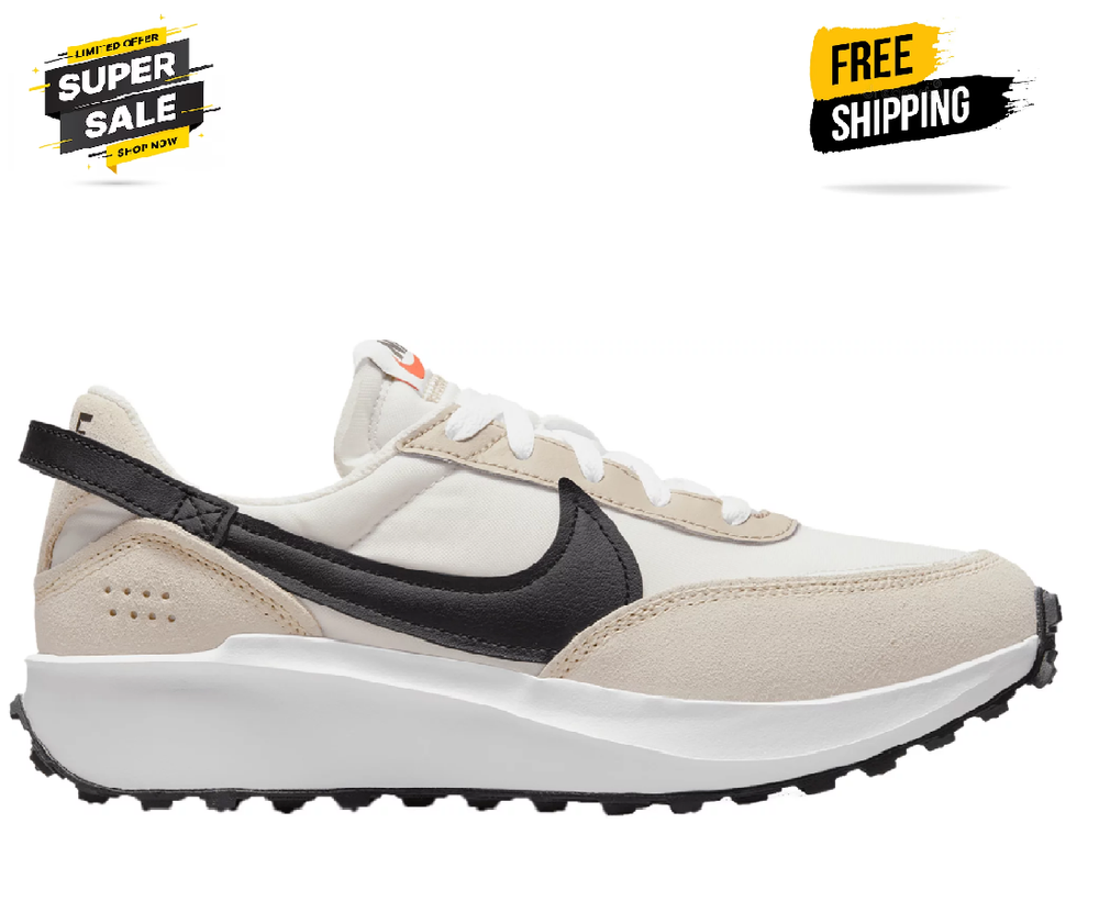 Nike Waffle Debut Women’s Sanddrift Sneakers - Fashion Sale-image