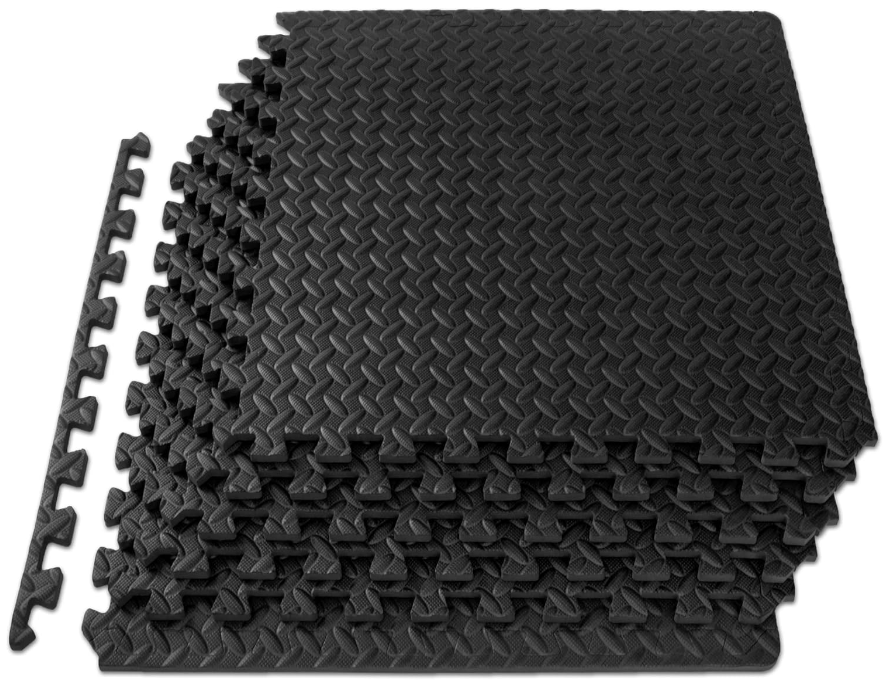 Non-Slip Foam Exercise Mat for Home Gym & Workout Equipment