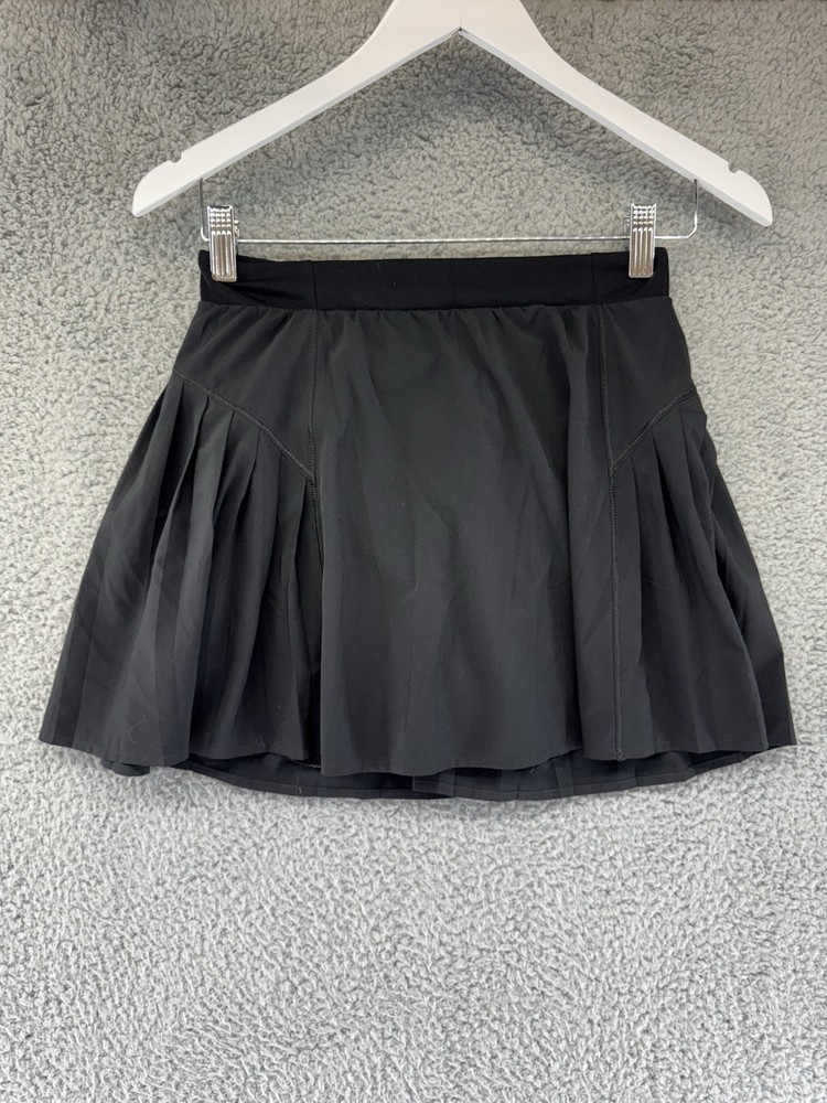 Spanx Petite S Black Athletic Skirt for Women POE