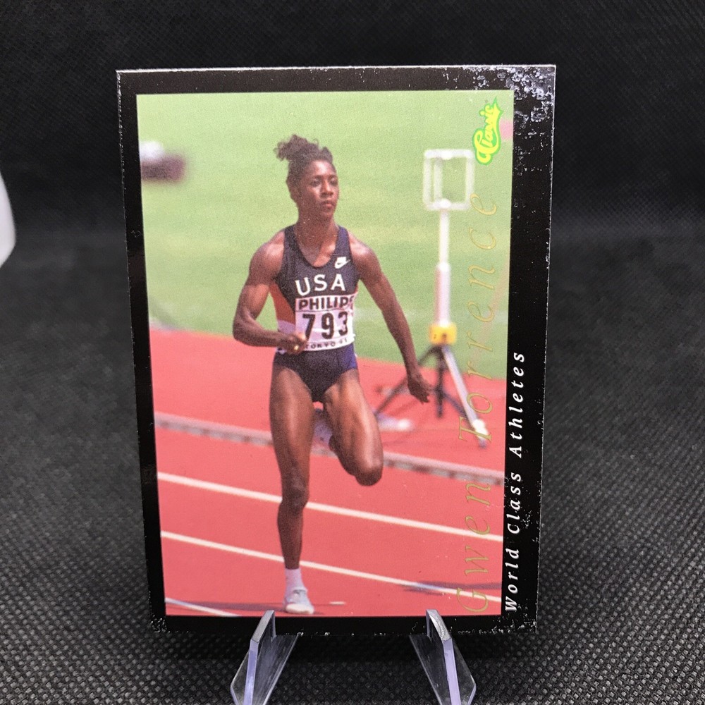 Gwen Torrence Track & Field 1992 Classic World Class Athletes POOR