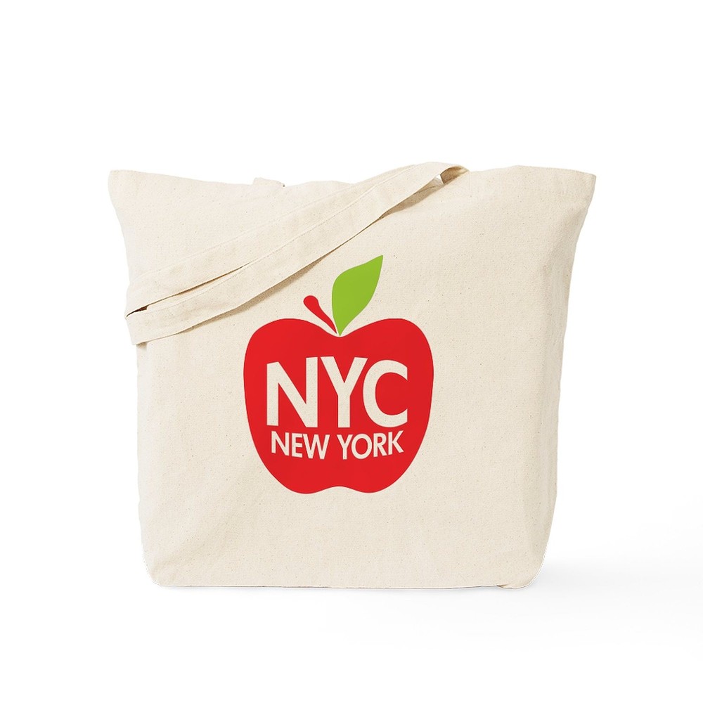 CafePress Big Apple Green NYC Tote Bag (391599662)