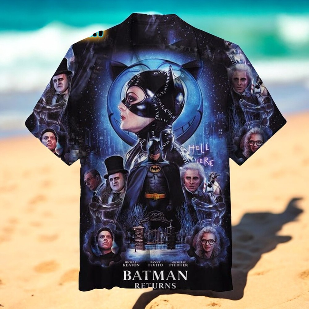 Batman Returns Hawaiian Shirt For Men US Size Summer Style NEW