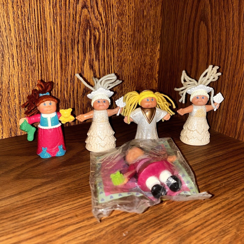 Vintage 1992 Cabbage Patch Kids CPK Happy Meal McDonalds Toy Lot