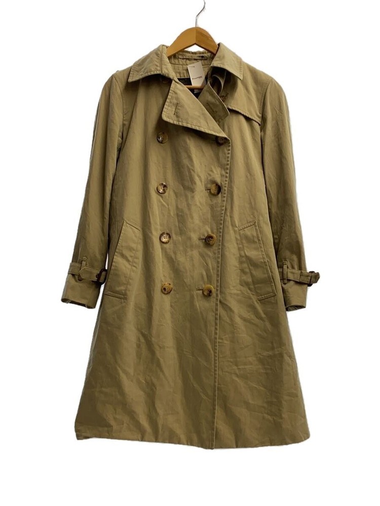 Grenfell Trench Coat/38/Cotton/Beg/With Liner/Made In England 3944