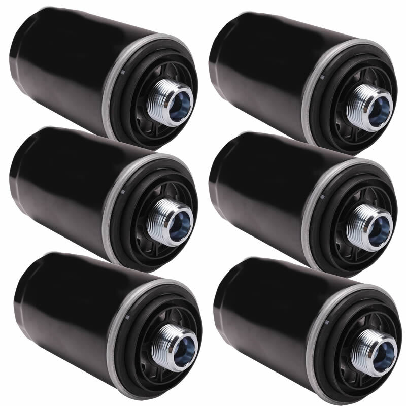 6X OIL FILTER W719/45 FOR  VW PASSAT TIGUAN EOS SHARAN SCIROCCO BEETLE MULTIVAN