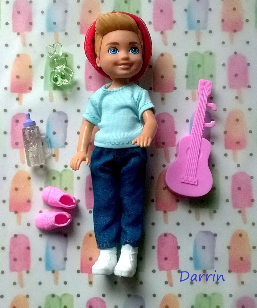 Chelsea Boy  Darrin Doll redressed, plus  accessories#A