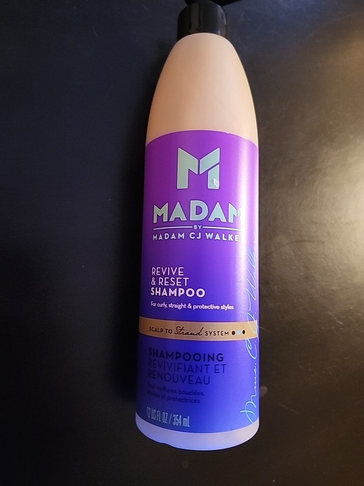 Madam C.J. Walker REVIVE & RESET Shampoo Scalp to Strand System 12 fl oz