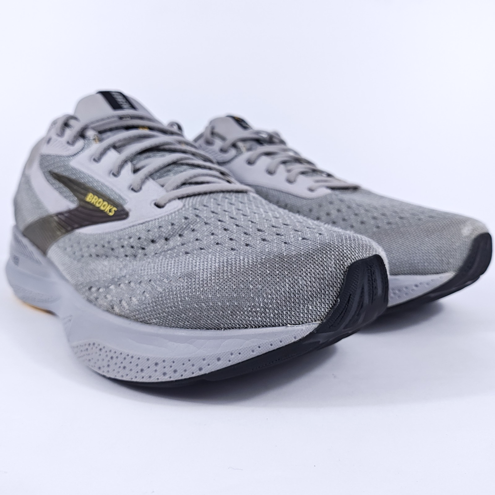 Brooks Adrenaline GTS 24 Mens 12 Extra Wide Stability Support Running Shoes Gray