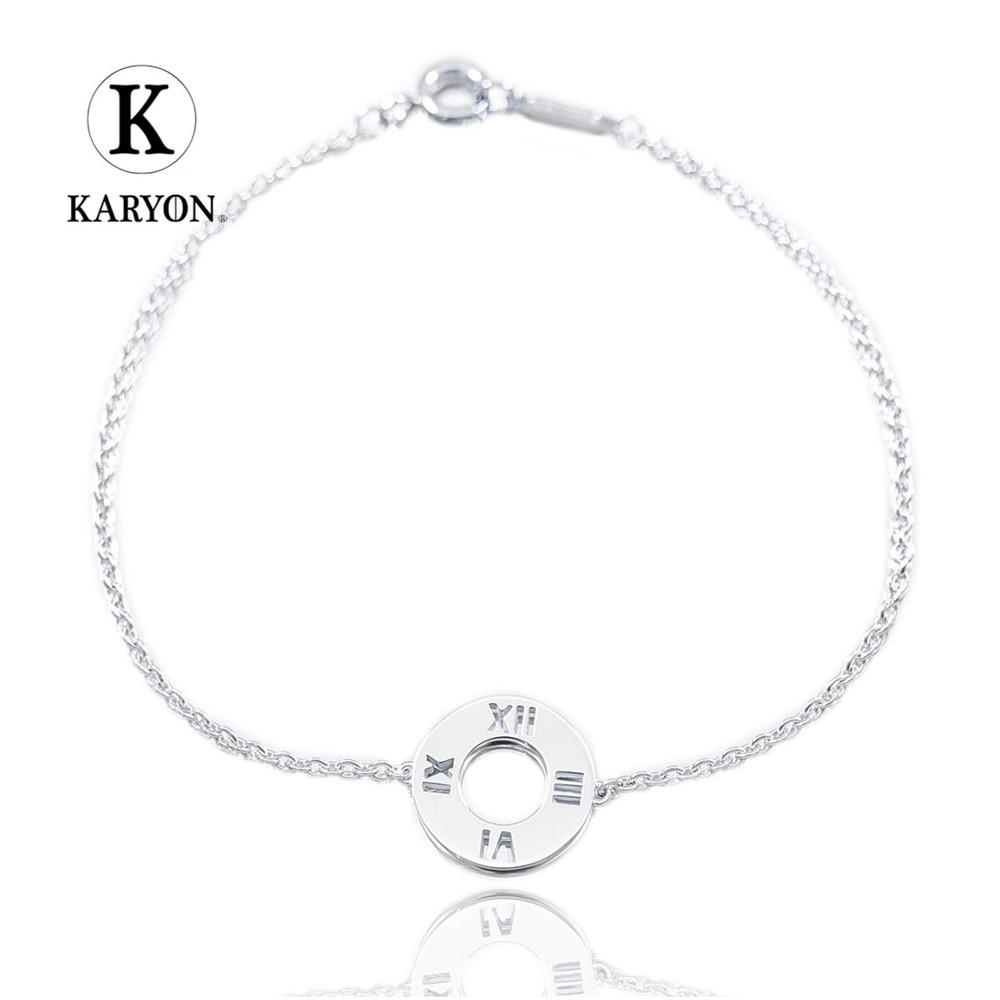 Tiffany & Co Atlas Silver Bangle and Earrings Set for Women