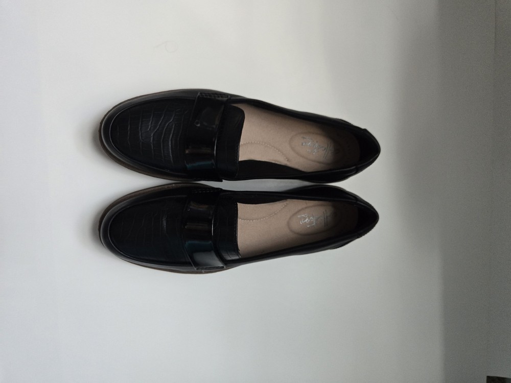 Clarks Raisie Arlie Womens Leather Comfort Loafers US Size 8