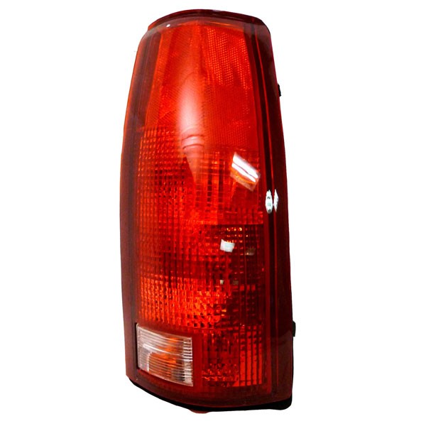 For 1988-1999 K1500 Rear Right Tail Lights Red & Clear Plastic 5976898 V