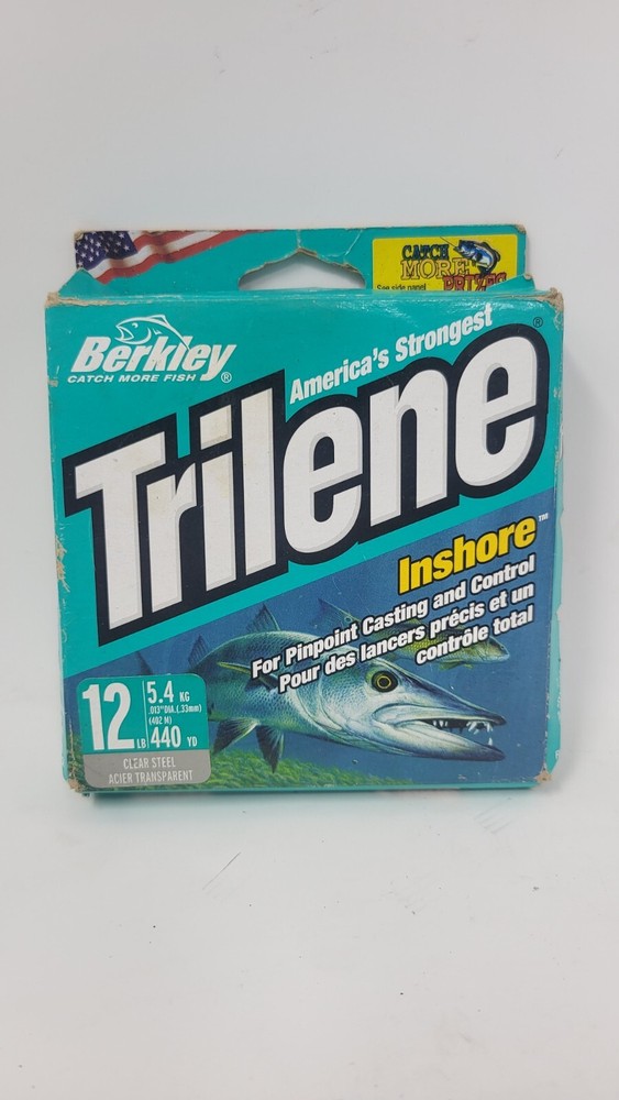 Berkley Trilene In Shore 12lb 440yd Strongest Fishing Line