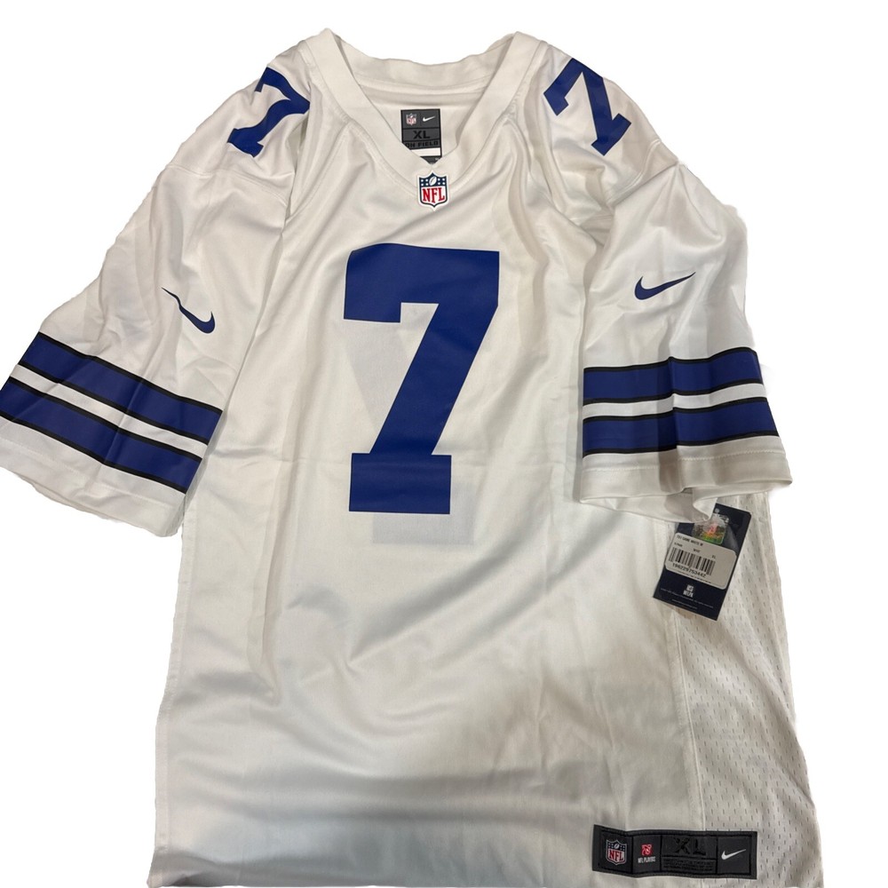 Dallas Cowboys Trevon Diggs #7 White Jersey-Nike-NWT Men's XL W2