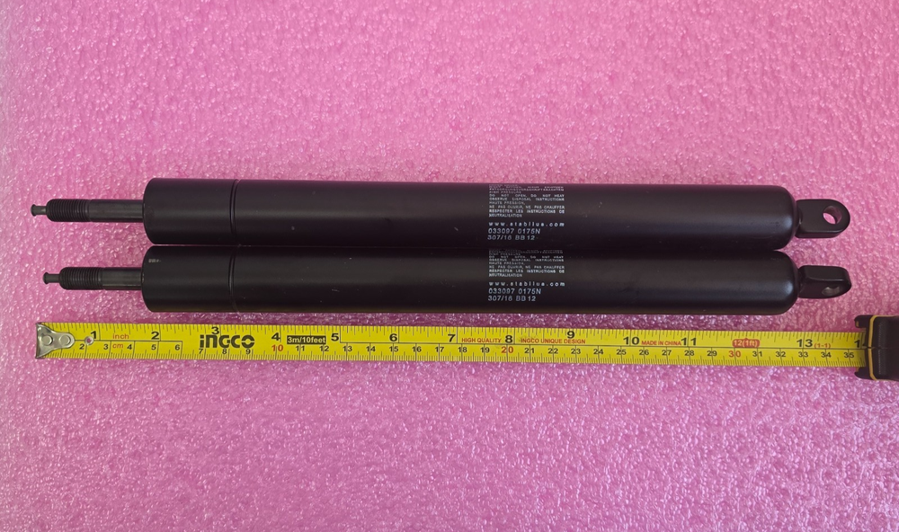 Stabilus Bloc-O-Lift Gas Spring 0175N 307/16 BB 12 2-Pack