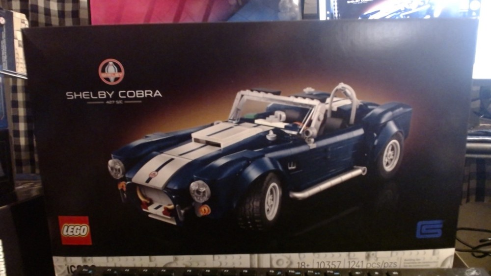 LEGO Icons #10357 Shelby Cobra 427 S/C: New in Sealed Box