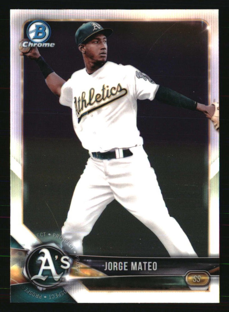 Jorge Mateo 2018 Bowman Chrome Prospects #BCP95 BASEBALL Card