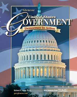 United States Government: Democracy in - Hardcover, by Richard Crmy - Acceptable