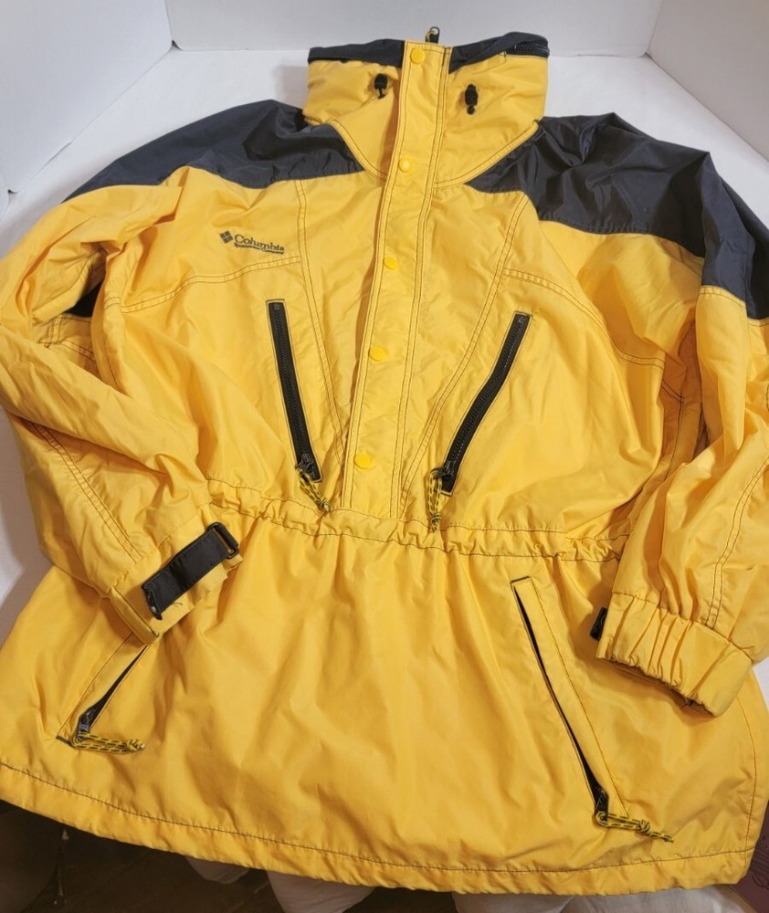 Columbia Yellow And Black Snowboard/Ski Jacket Mens Size Large