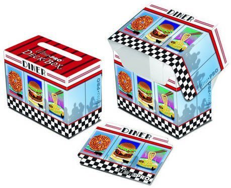 Novelty Food - Diner Full-View Deck Box Ultra Pro GAMING SUPPLY BRAND NEW