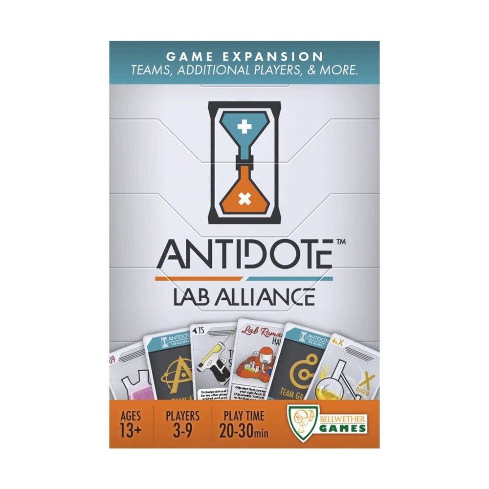 Lab Alliance Board Game Antidote - Strategic Cooperative Adventure