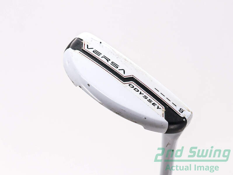 Odyssey Versa #9 Black White Black Putter Right Handed 34 Inch Steel Shaft