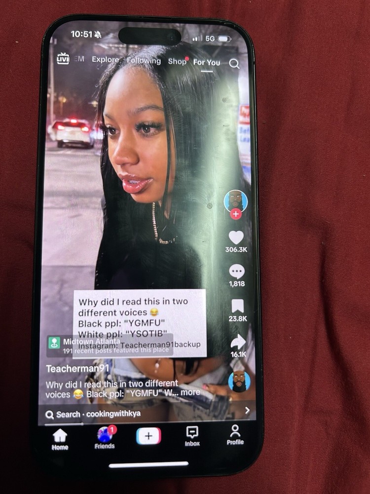 iPhone 15 Pro With TikTok