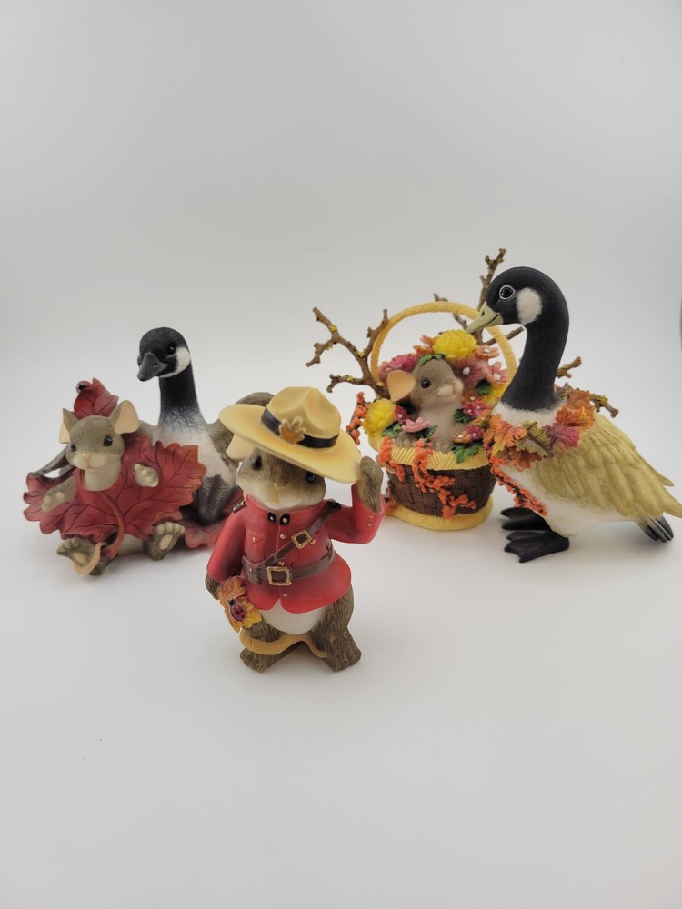 Charming Tails Mice Lot Canadian Exclusives