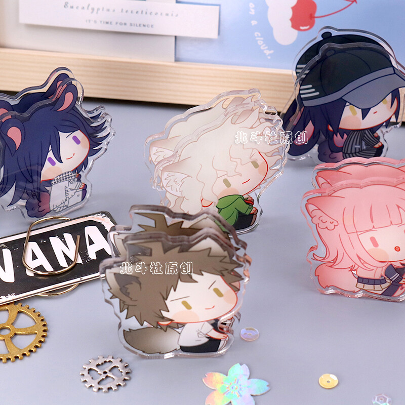Danganronpa Acrylic Sticky Note Clips Cosplay Stationery Gifts