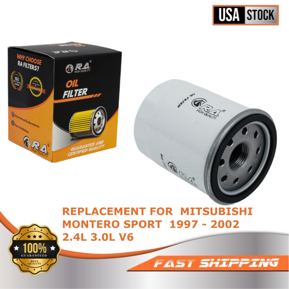 7317 Engine Oil Filter for MITSUBISHI MONTERO SPORT  1997 - 2002  2.4L 3.0L V6