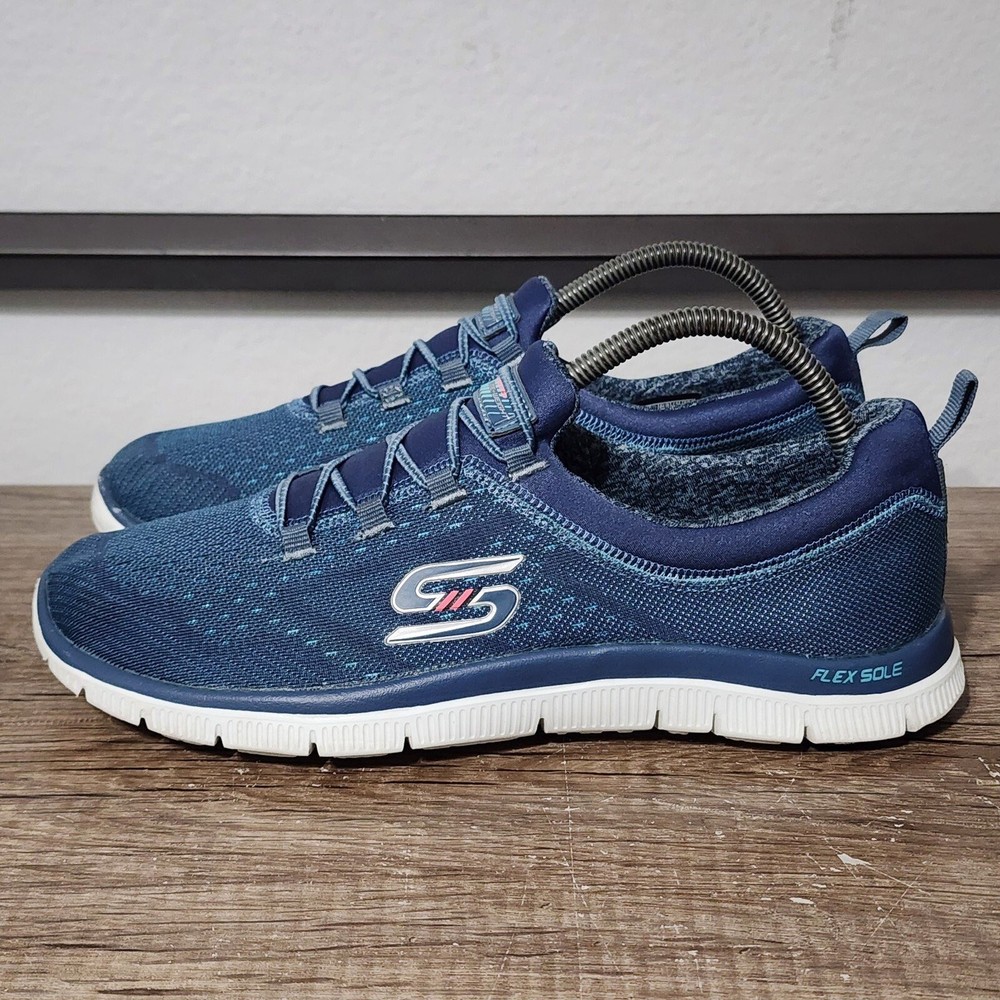 Skechers Flex Appeal Women's Casual Sneakers Size 10 in Blue
