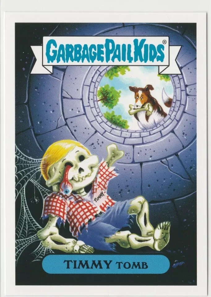 Timmy Tomb #5b Garbage Pail Kids GPK 2016 Prime Slime Trashy TV Trading Card