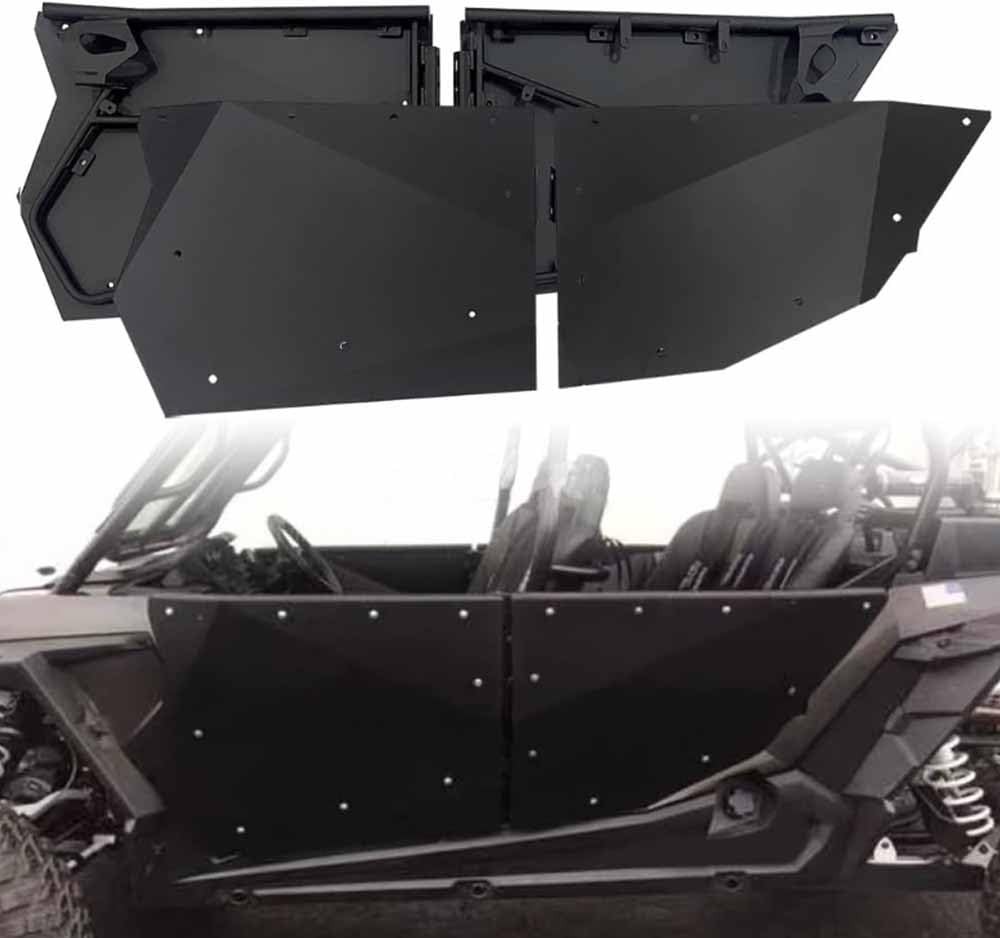 Black Doors Compatible With 2014-2023 Polaris RZR XP 4 1000 Doors Pair