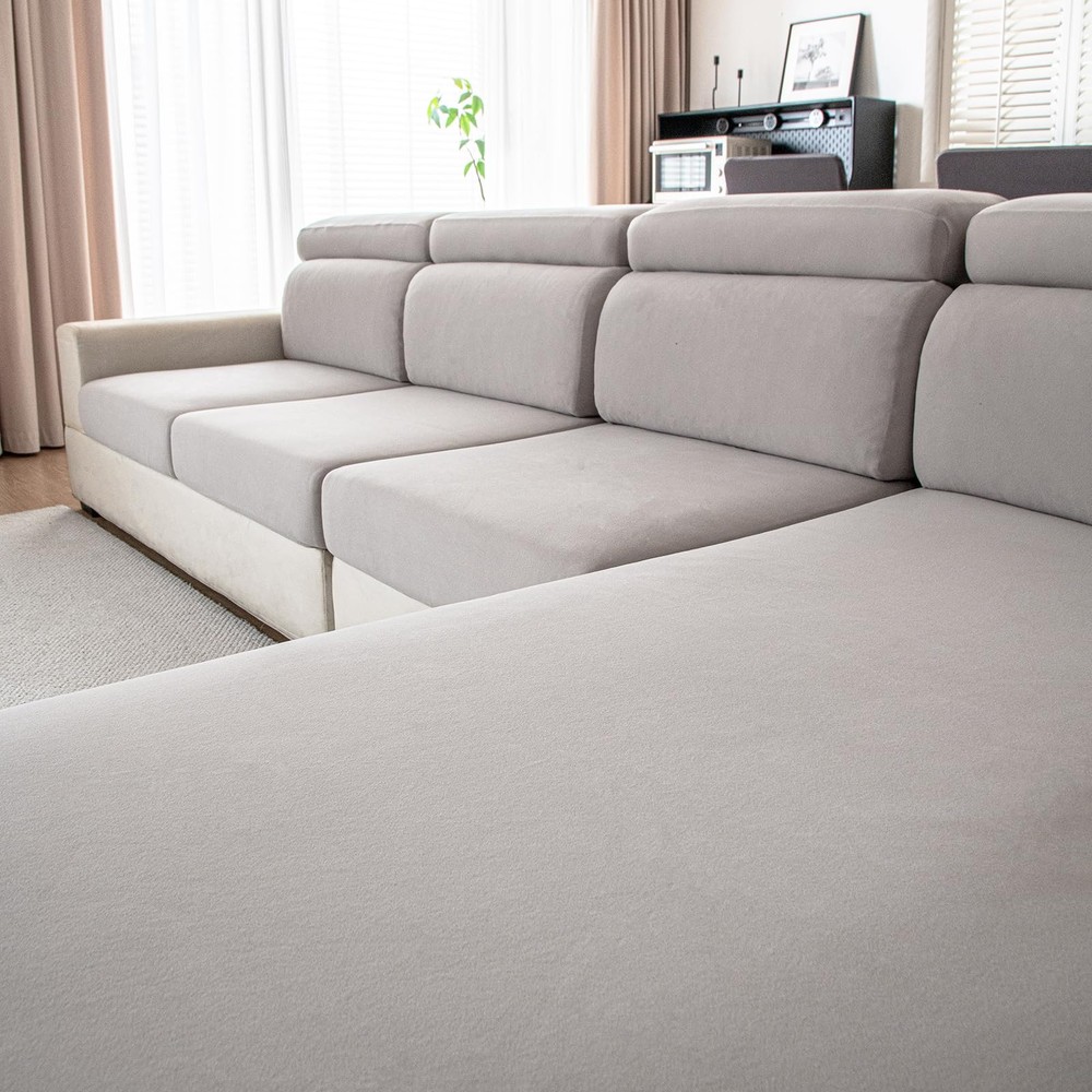 Stretch Sectional Sofa Covers for Individual Couches, Perfect Fit & Protection