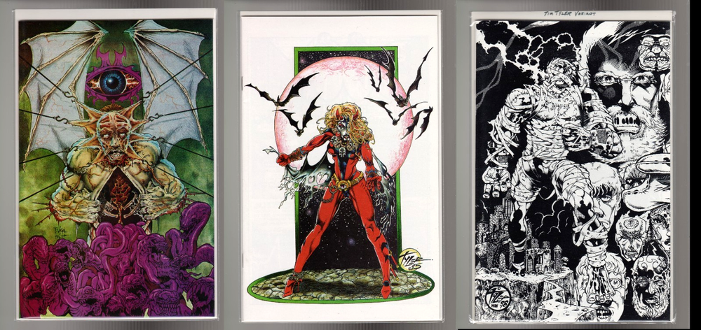 TIM VIGIL LOT OF 3 (9.6/9.8 NM AVG) STAIN/FATHOM/DEVIL JACK FATHOM 1998 CGC 'EM!