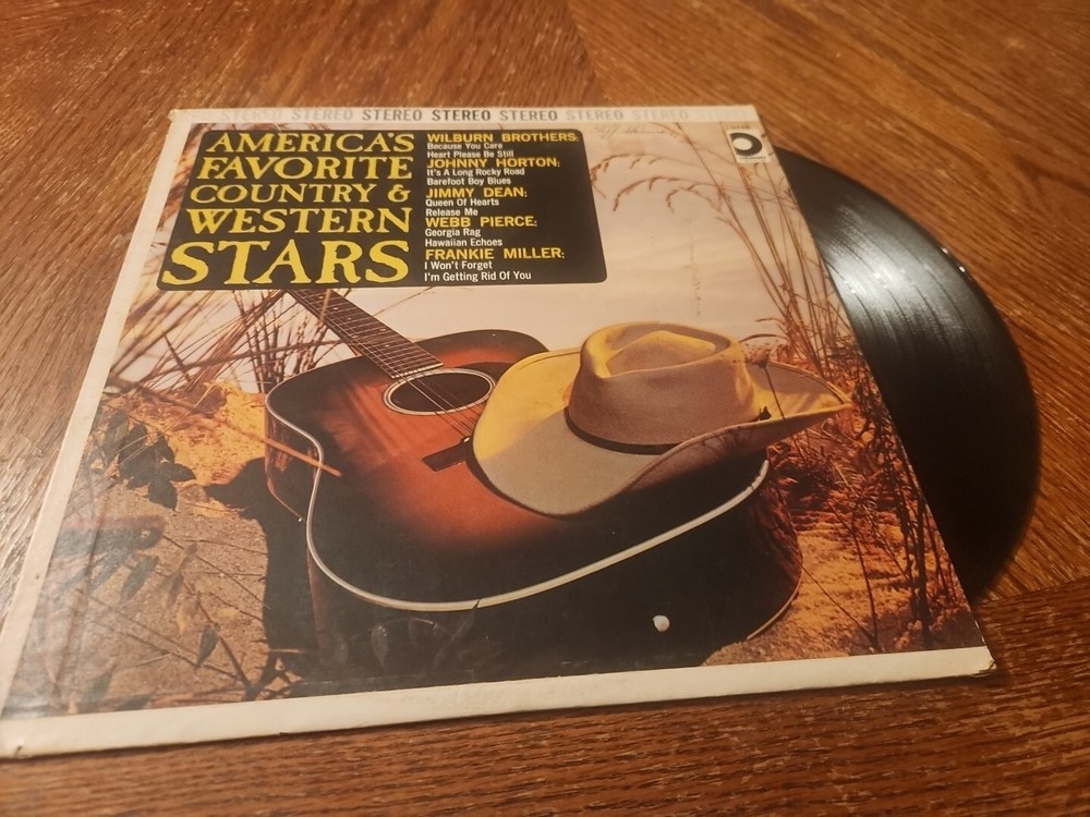 America's Favorite Country & Western Stars NM LP