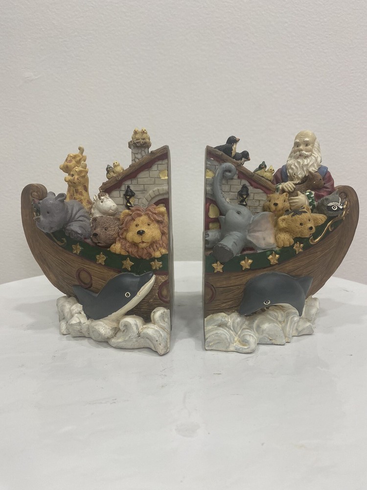 Noah’s Ark Figure Christian Bible Story Nursery Decor Animals