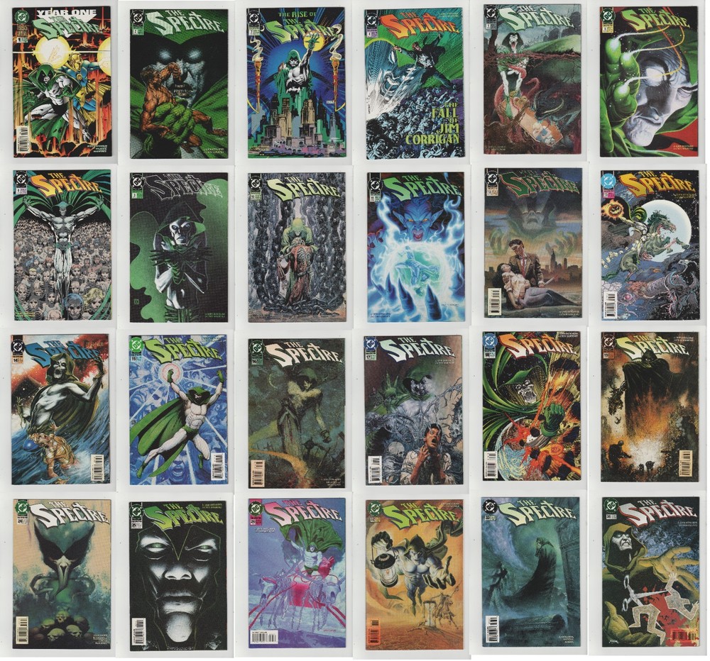 THE SPECTRE LOT OF 24 (9.2/NM- AVG) #2-6,8-19,24-26,32-34+ANNUAL DC 1992