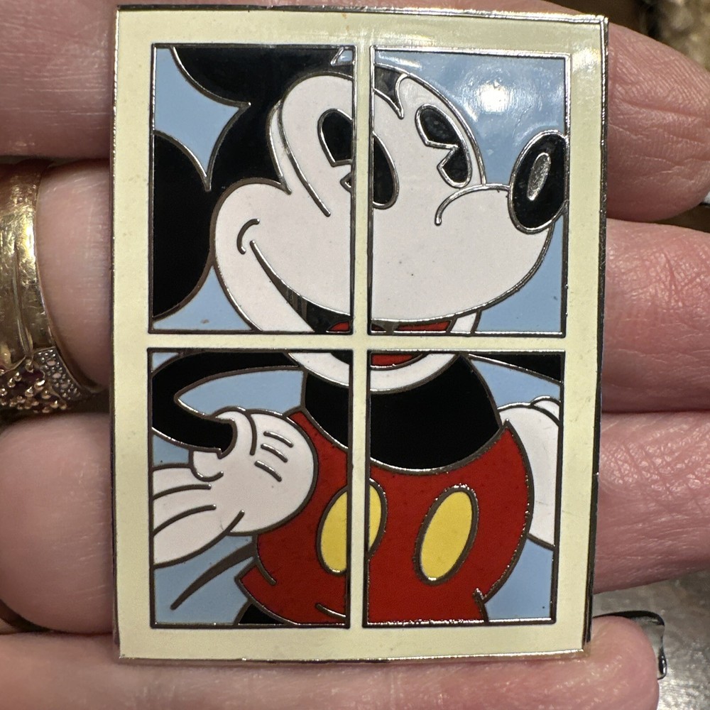 Disney Gallery Classic Mickey Mouse Window Modern Art Van Hamersveld Pin