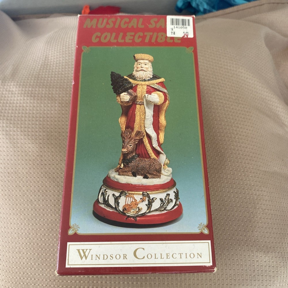 Windsor Collection Musical Santa Collectible